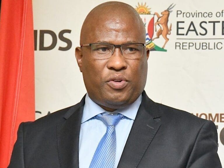 Eastern Cape Premier Lubabalo Oscar Mabuyane
